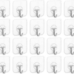20 Pieces Each Pack Heavy Duty Adhesive Wall Hooks (82% OFF!)