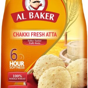 Al Baker Chakki Atta, 2 Kg Bag
