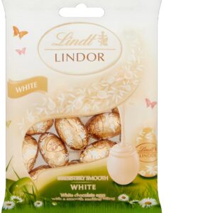 Lindt Lindor White Chocolate Mini Eggs, 80 g