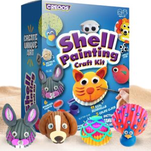 Seashell Painting Kit for Kids Arts and Crafts Toy