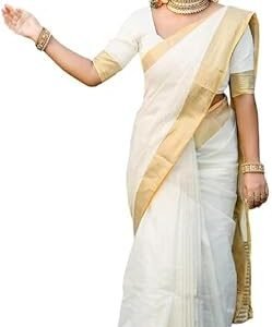 Women Cotton Silk Standard Length Saree